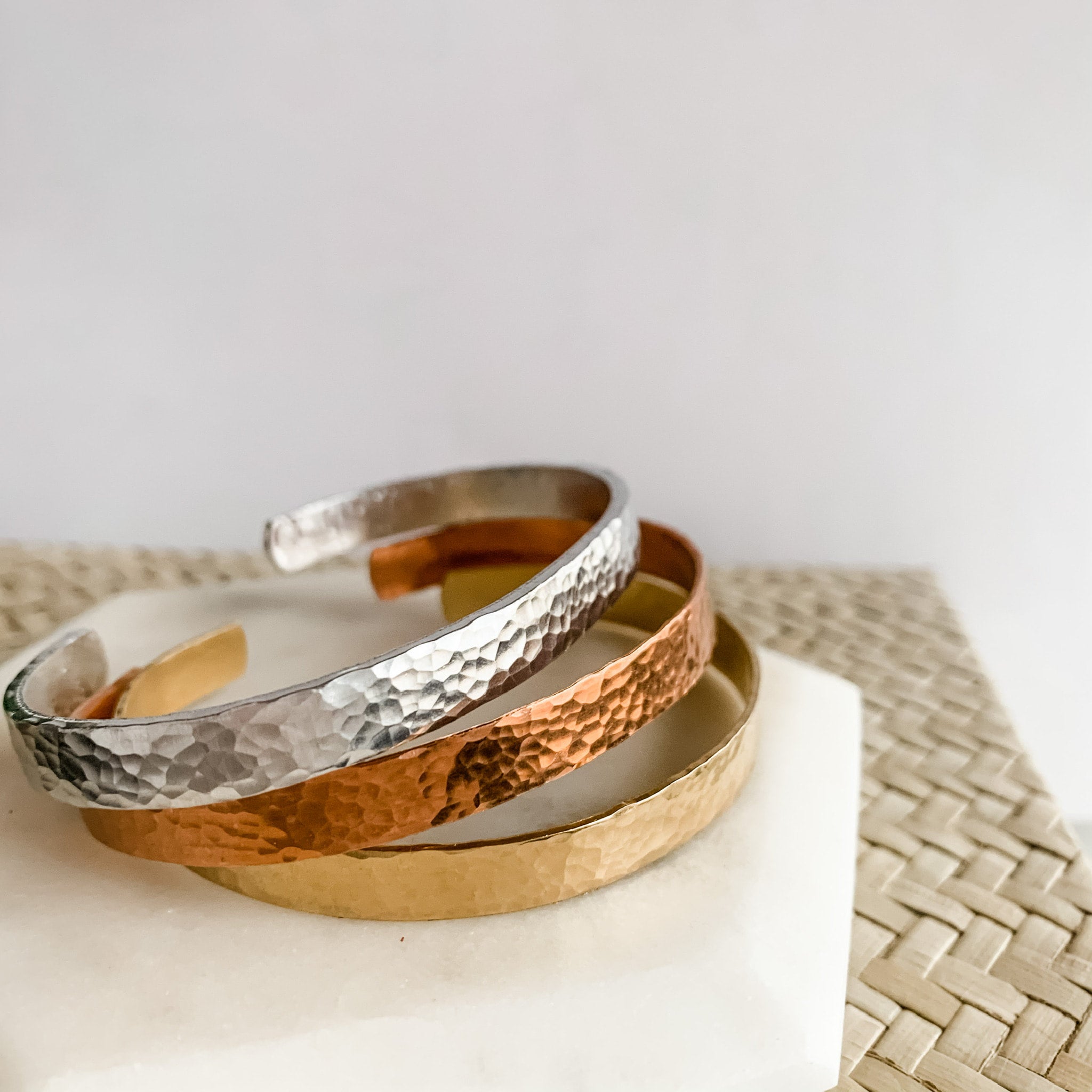 Hammered Cuff | Red Giraffe Designs